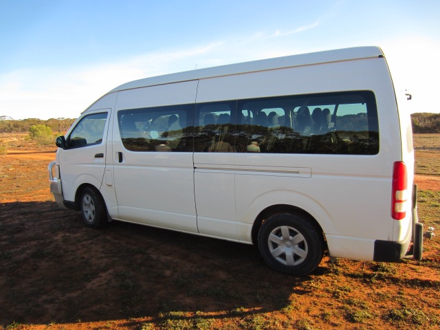 Our chariot, Harry Nanya Tours, June 7, 2015